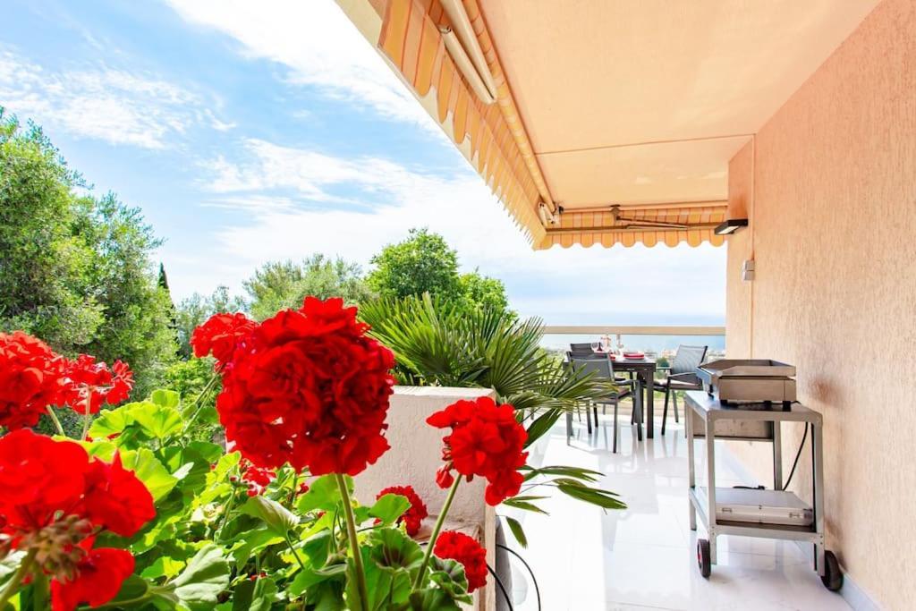 Aparthotel Riviera - La Terrasse De Clairefontaine - Fabron Nizza Kültér fotó