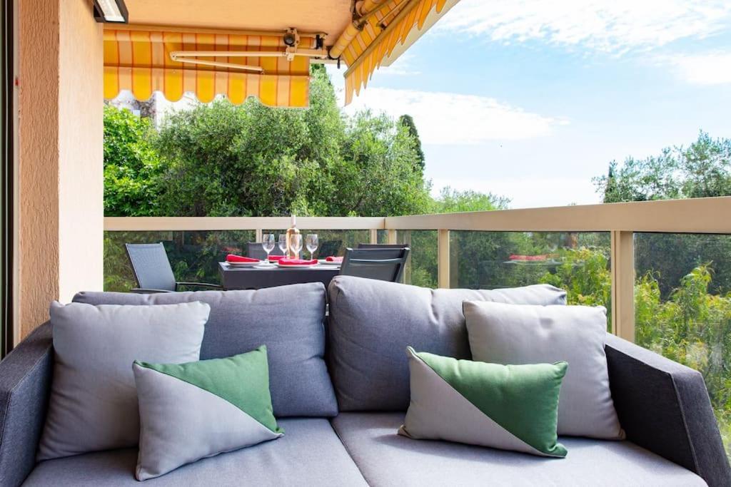 Aparthotel Riviera - La Terrasse De Clairefontaine - Fabron Nizza Kültér fotó