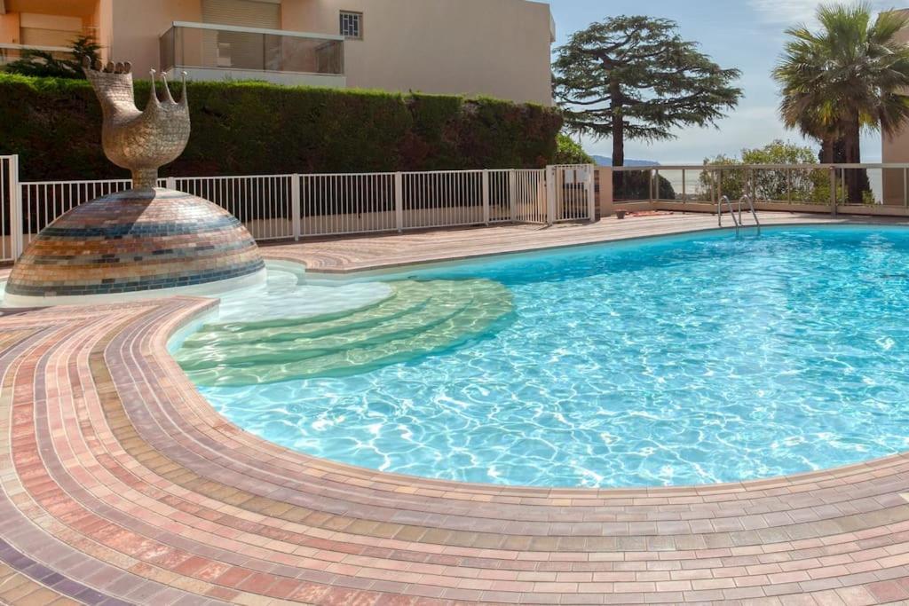 Aparthotel Riviera - La Terrasse De Clairefontaine - Fabron Nizza Kültér fotó