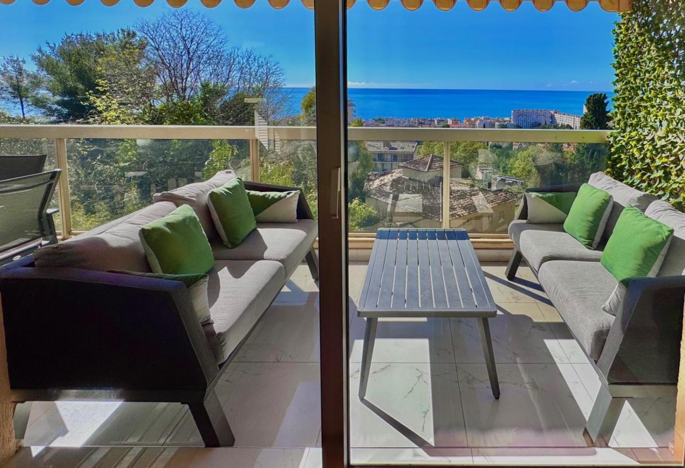 Aparthotel Riviera - La Terrasse De Clairefontaine - Fabron Nizza Kültér fotó